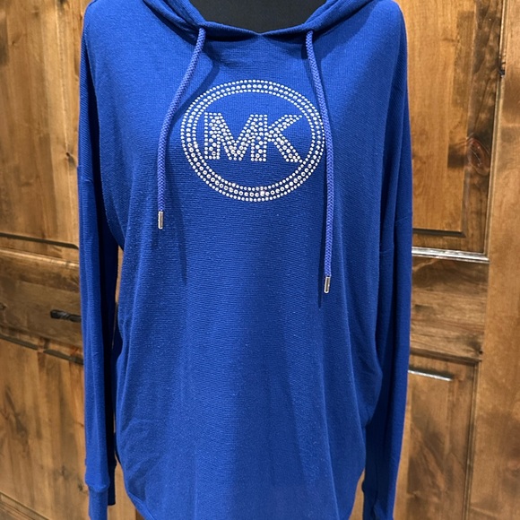 Michael Kors Royal Blue Hoodie - Picture 1 of 3